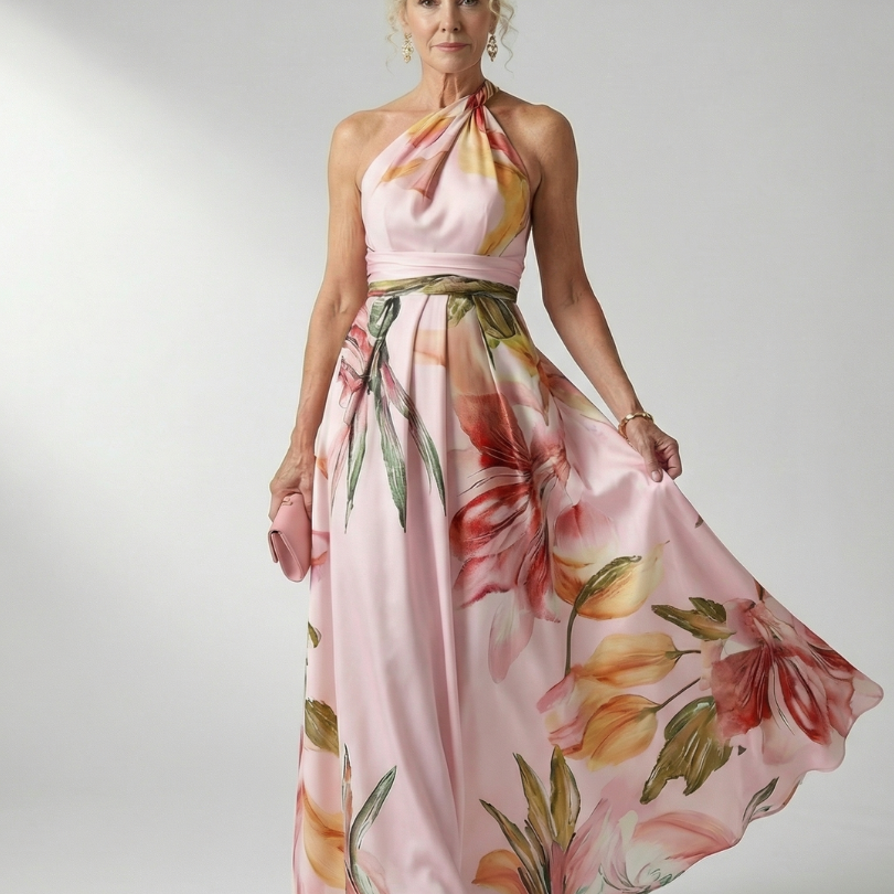 Emilia | Maxi cvjetna haljina