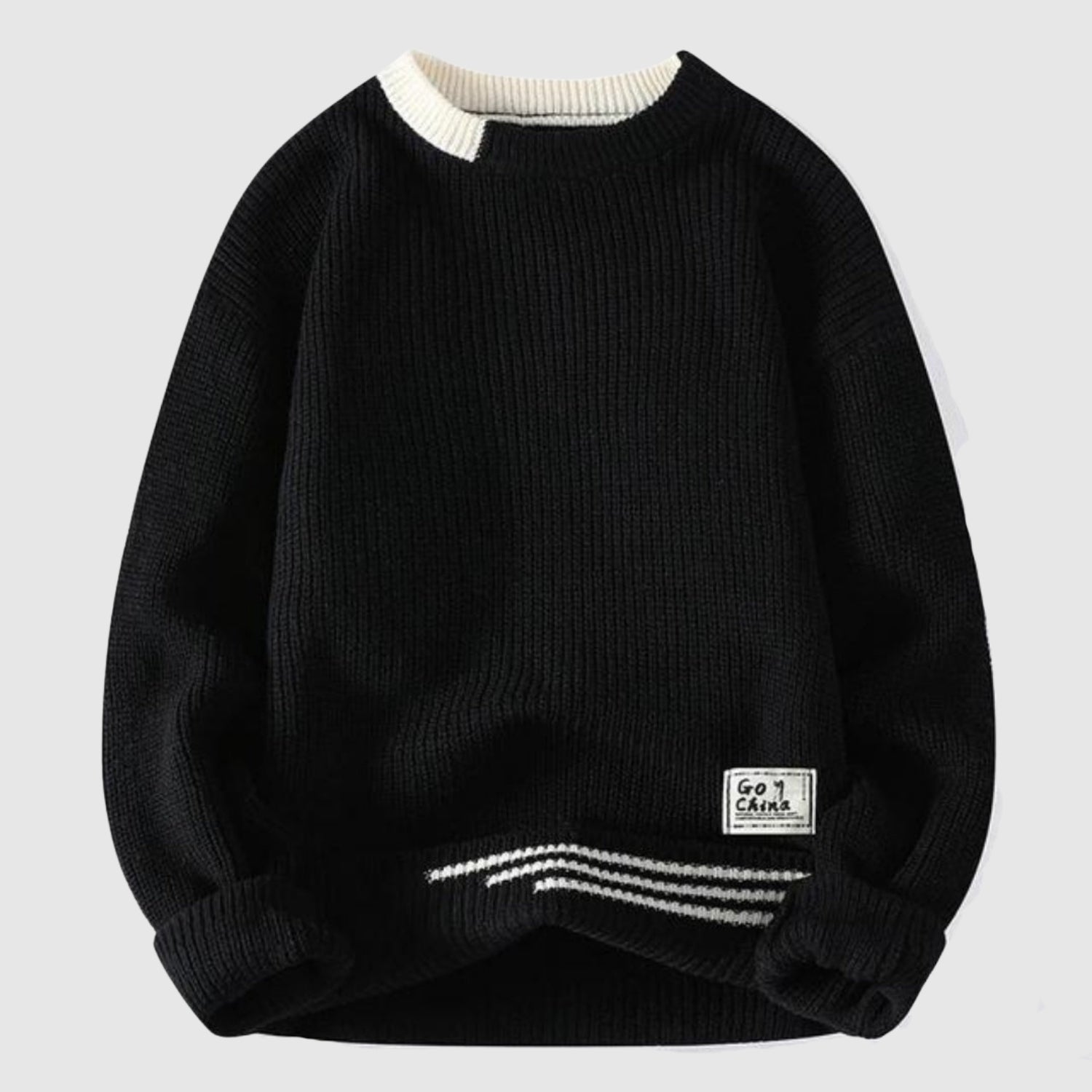 Csongor | Elegant and Cozy Knitted Sweater