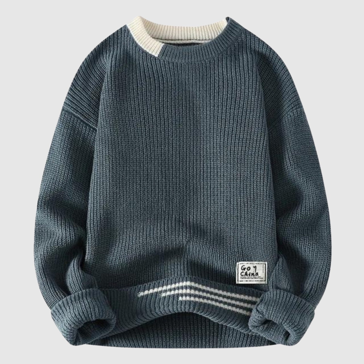 Csongor | Elegant and Cozy Knitted Sweater