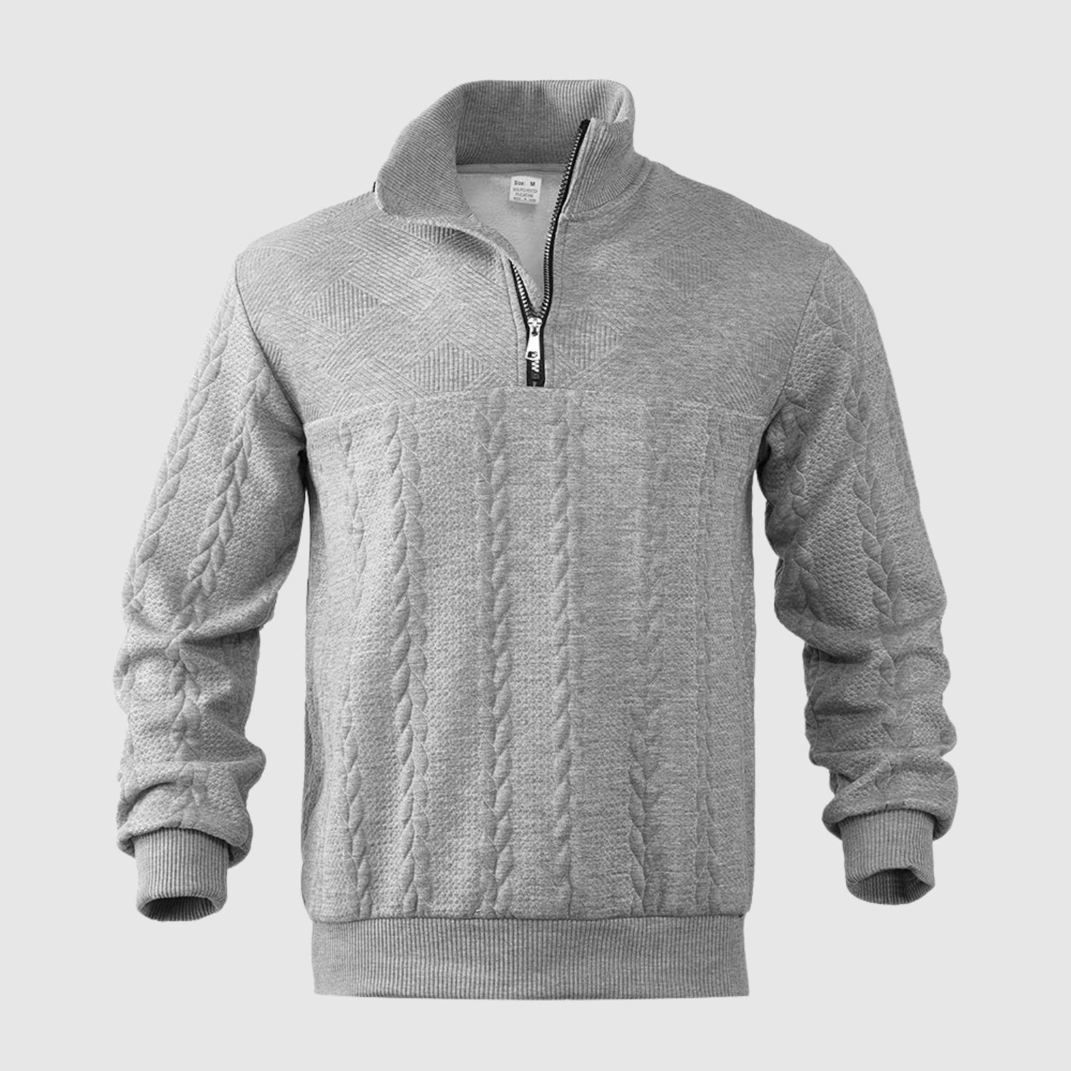 Bálint | Elegantni pleteni pulover za udobnost