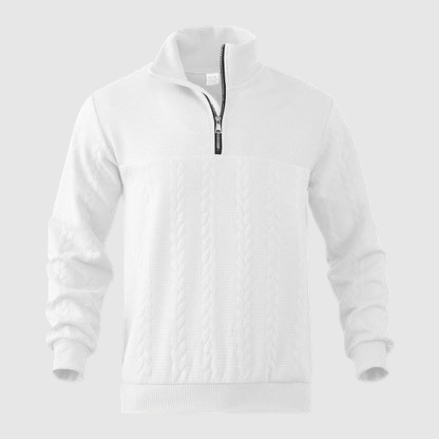 Bálint | Elegantni pleteni pulover za udobnost