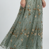 Aneta | Maxi Halter Haljina S Cvjetnim Uzorkom