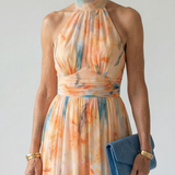 Lena | Midi Halter Haljina