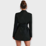 Zélia - V-izrez Blazer Haljina