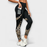 nica – Leggings s upečatljivim dizajnom