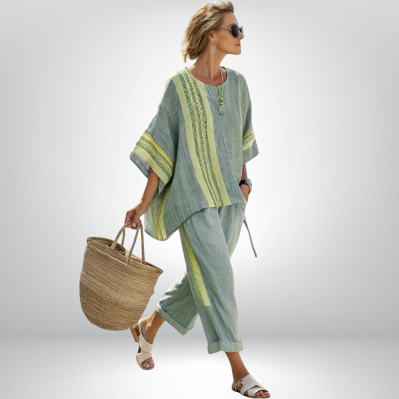 Daisy | Boho komplet s trakama