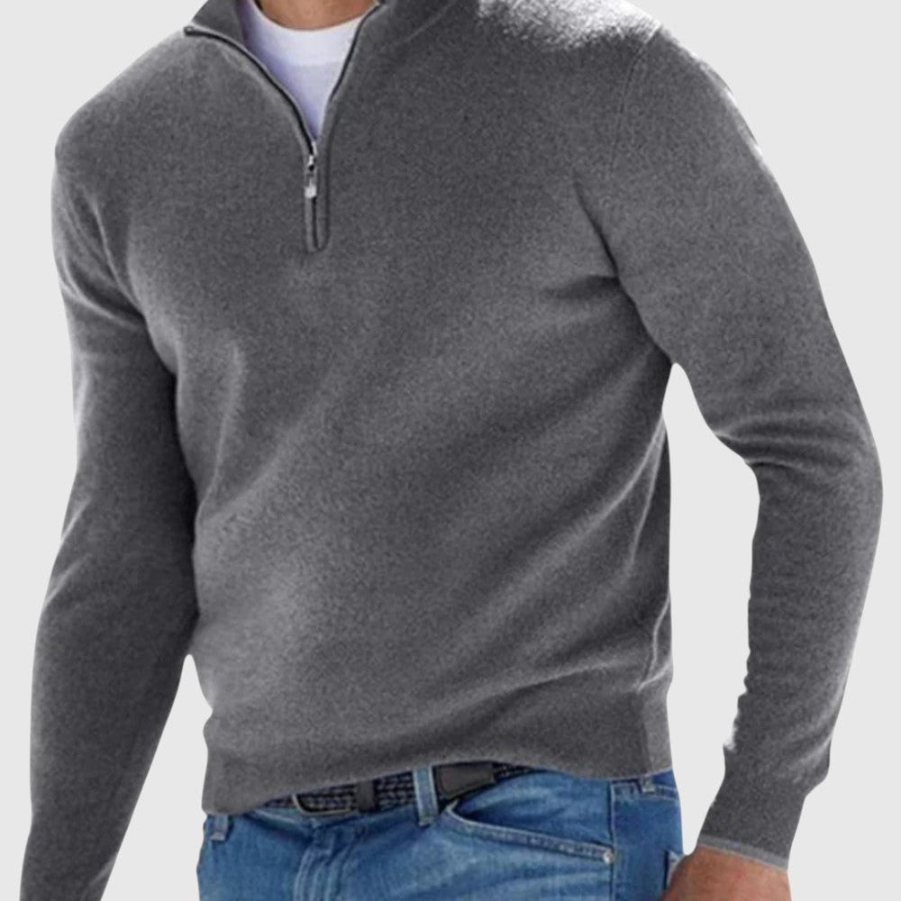 Ödön | Comfortable Zip Sweater