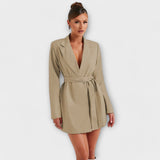 Zélia - V-izrez Blazer Haljina
