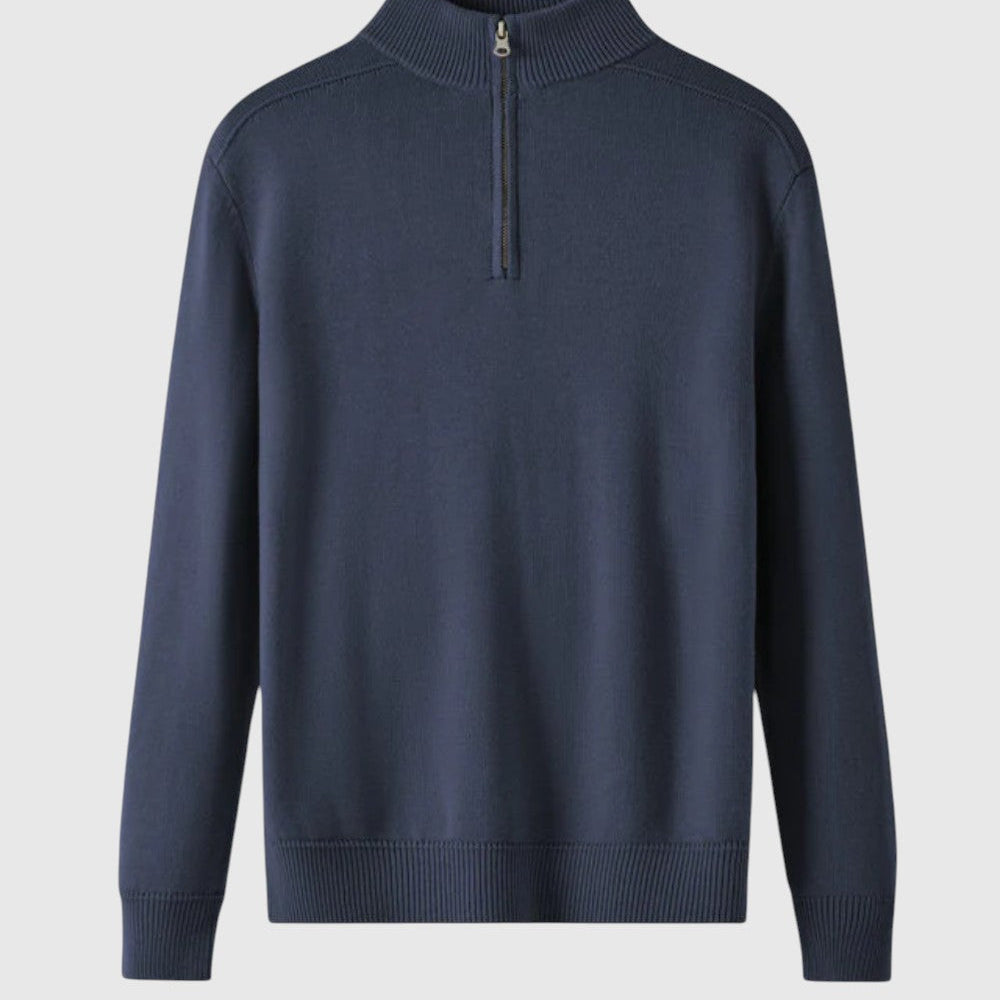 Jenő | Merino Wool Zip Sweater