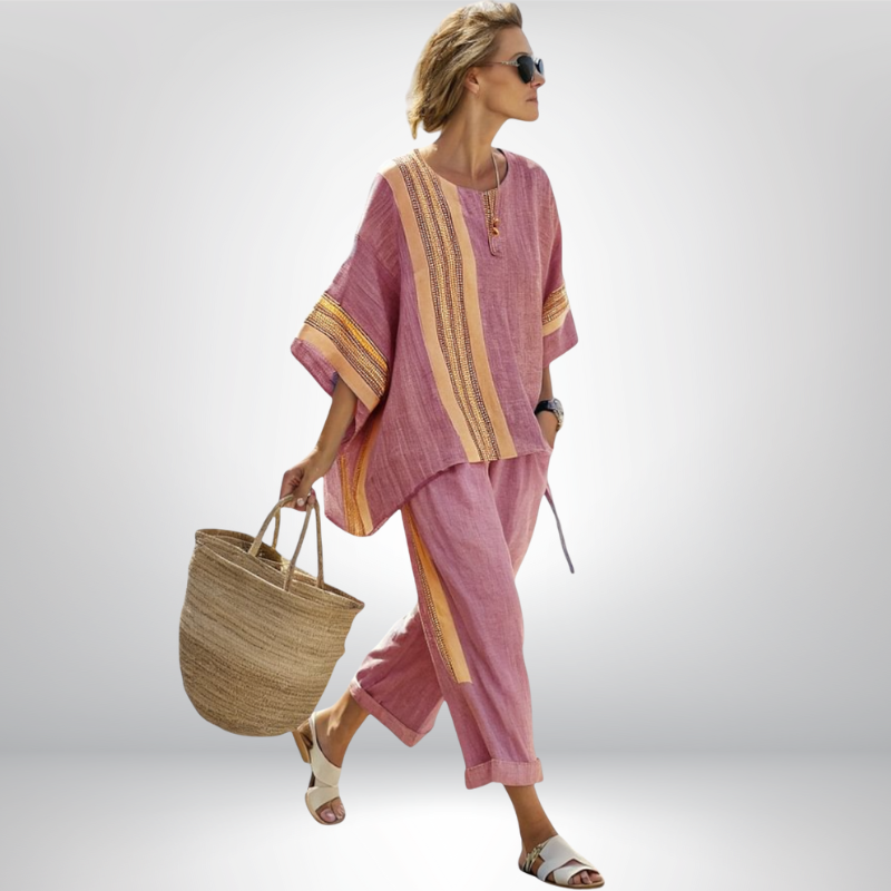 Daisy | Boho komplet s trakama