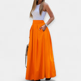 Elegantna midi suknja za svaki dan