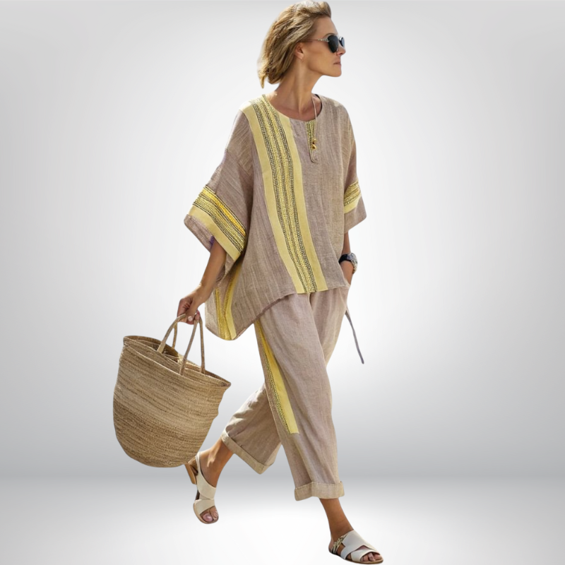Daisy | Boho komplet s trakama