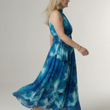 Martyna | Midi Halter Haljina