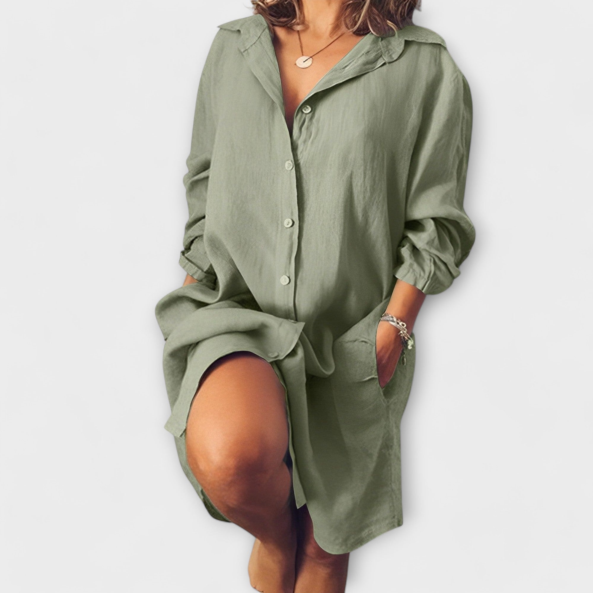 Gracija - Casual bluza od platna