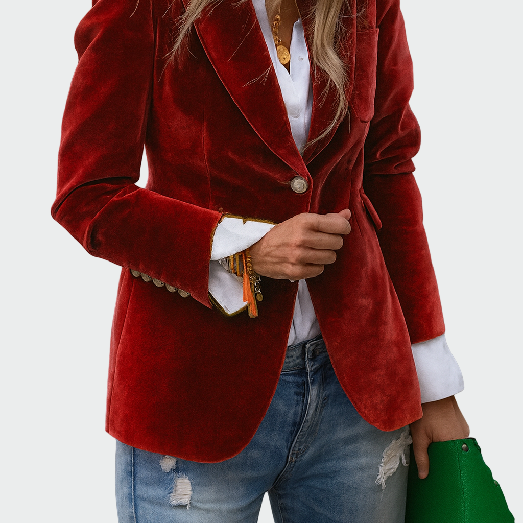 Elegantna luksuzna jakna s sofisticiranom siluetom