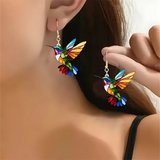Eha - Prekrasna Ogrlica s Kolibri Motifom