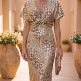 Calandra | Elegantna midi haljina