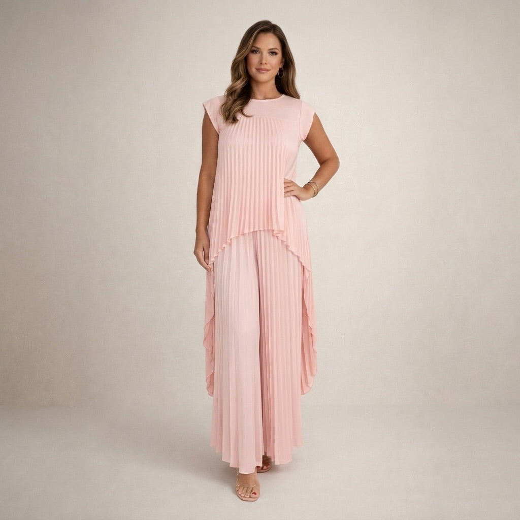 Halina | Elegantni plisirani komplet