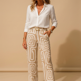Camille | Elegantni Set Bluza - Remen
