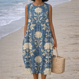 Bella | Midi haljina u boho stilu