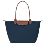 Longchamp - Velika Le Pliage Torba, Mornarska plava