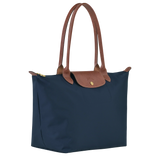 Longchamp - Velika Le Pliage Torba, Mornarska plava