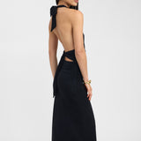 Lerata – Elegantna maxi haljina s kragnom