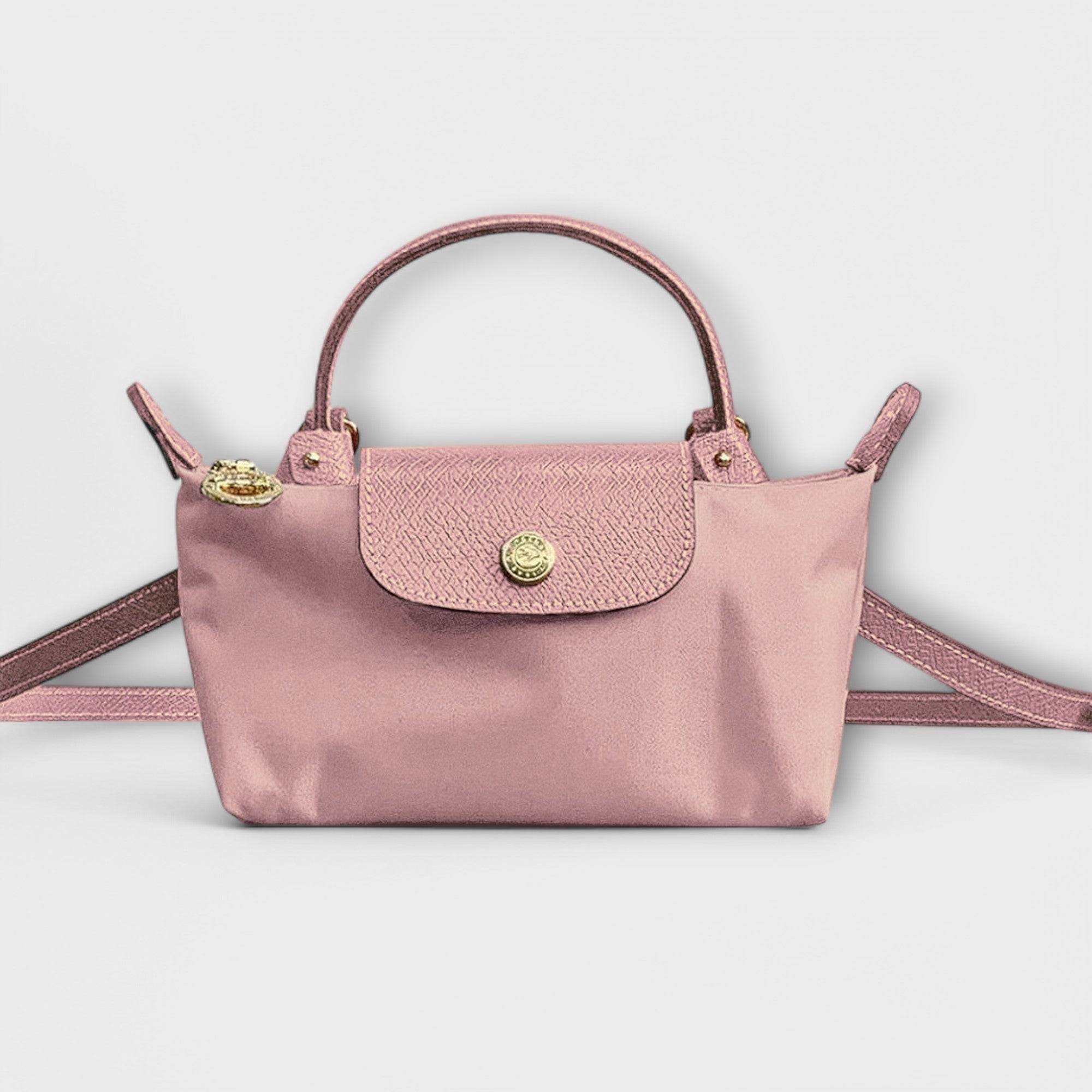 Lilla | Elegantna tamnoplava i smeđa torba