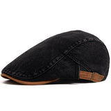 Bloom™ | Premium Denim Flat Cap – Bezvremenski stil i svakodnevna udobnost