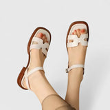Vera - Elegantne Ravne Sandale