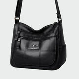 Hanna | Bordo Praktična Crossbody Torba