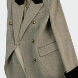 Double-Layer Blazer