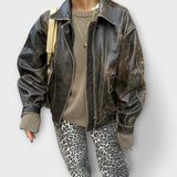 Rozalija - Vintage traperice s leopard uzorkom