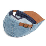 Bloom™ | Premium Denim Flat Cap – Bezvremenski stil i svakodnevna udobnost