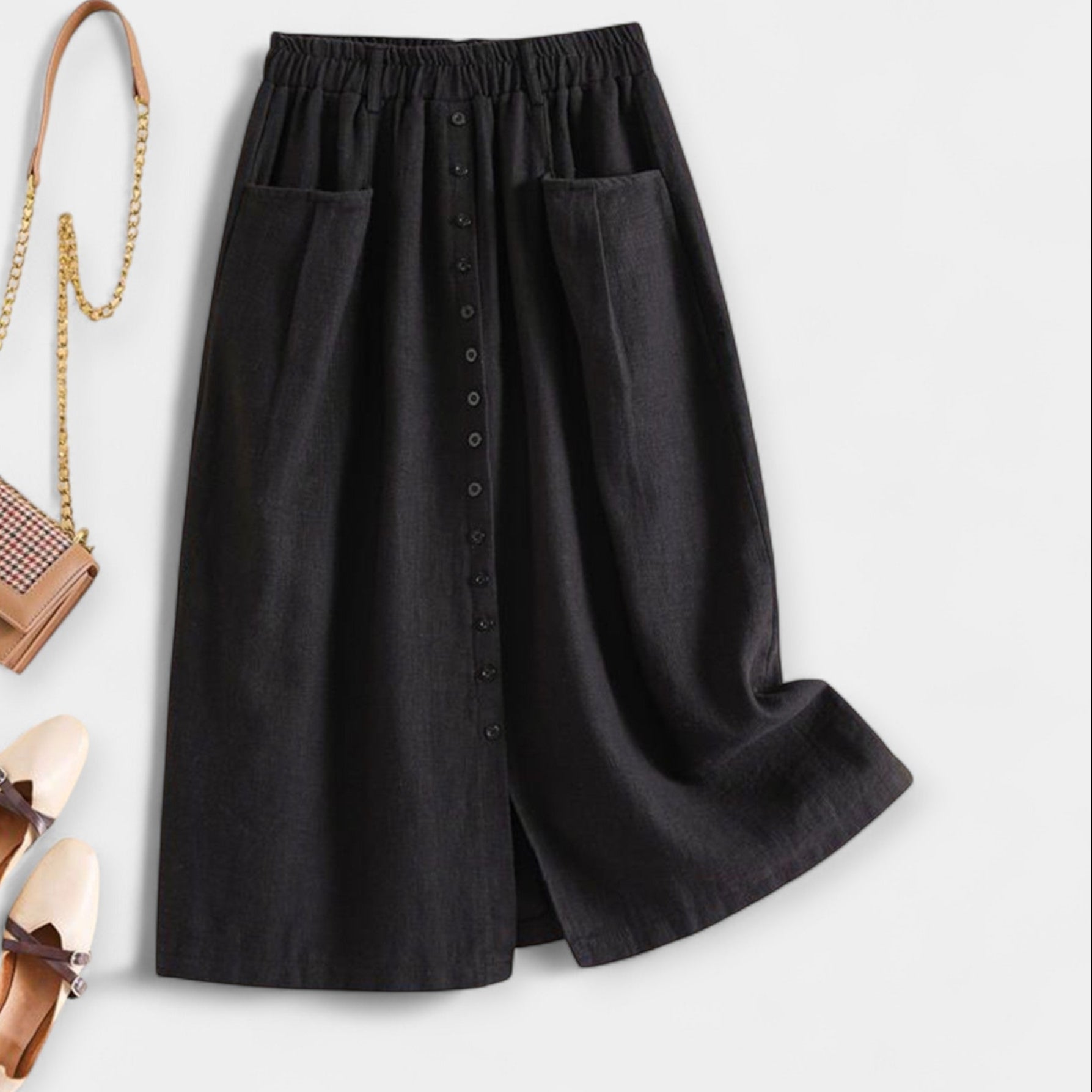 Retro Midi Skirt