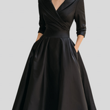 Lina – Satin Midi Dress