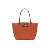 Longchamp - Velika Le Pliage torba, Cigla