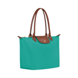 Longchamp - Velika Le Pliage Torba, Tirkizna