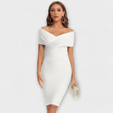 Ofélia – Elegantna haljina s V-izrezom