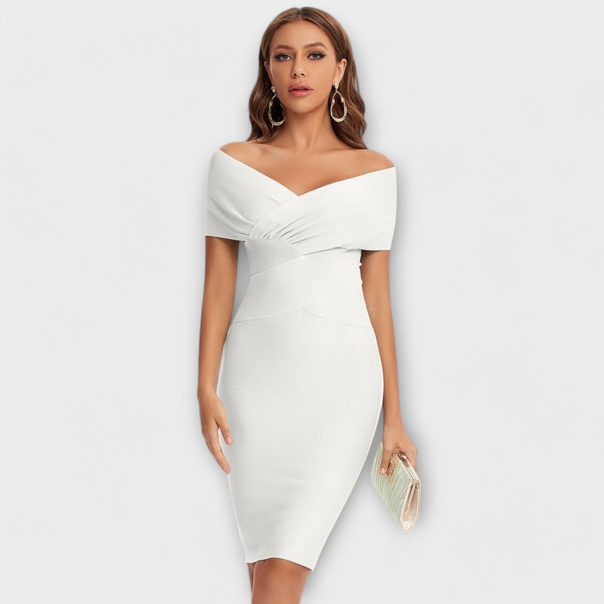Ofélia – Elegantna haljina s V-izrezom