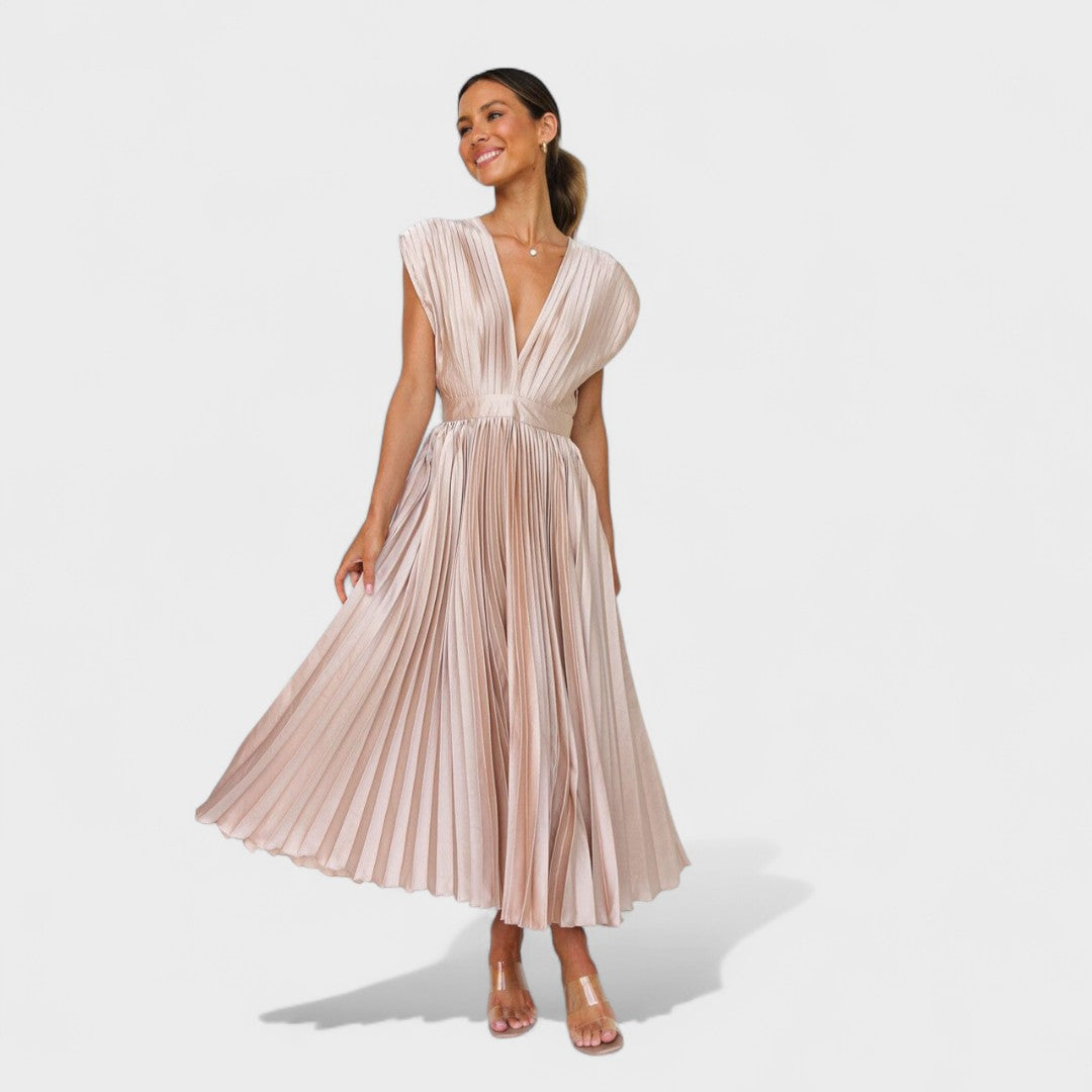 Eduarda - Elegantna midi haljina za svaku priliku
