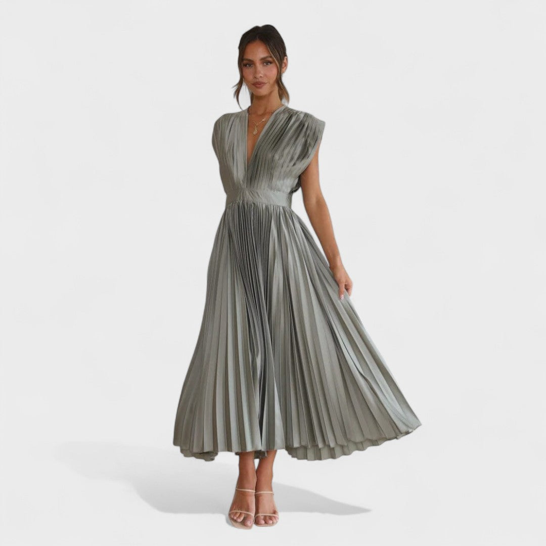 Eduarda - Elegantna midi haljina za svaku priliku