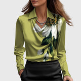 Brooklyn – Elegantna Bluza od Sjajnog Satena