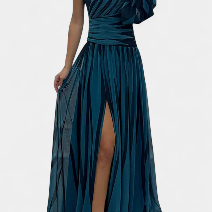 Valentina Elegant Maxi Haljina s Jednim Ramenom