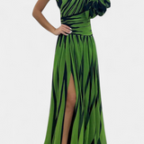 Valentina Elegant Maxi Haljina s Jednim Ramenom