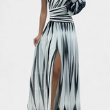 Valentina Elegant Maxi Haljina s Jednim Ramenom