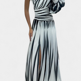 Valentina Elegant Maxi Haljina s Jednim Ramenom