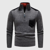 Zsolt | Vuna Men's Zippered Sweater