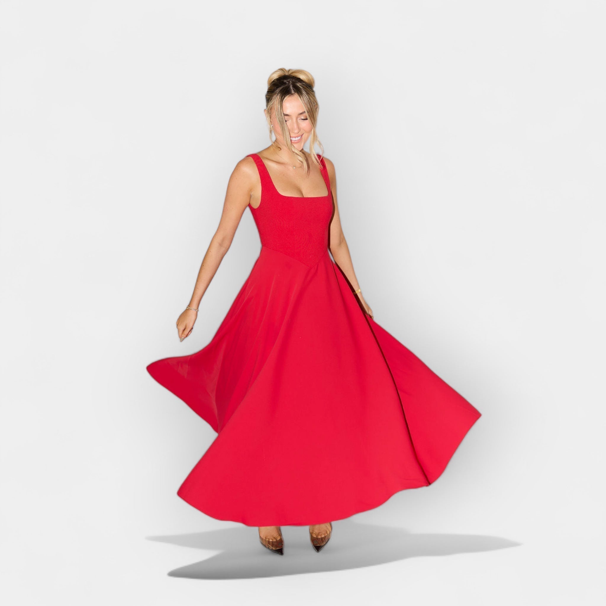 A-Line Midi Dress