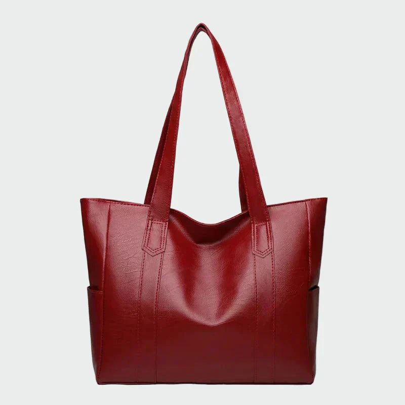 Helga | Crna minimalistička torba za svakodnevnu upotrebu